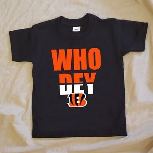 Cincinnati Bengals Toddler Tee 5T Medium